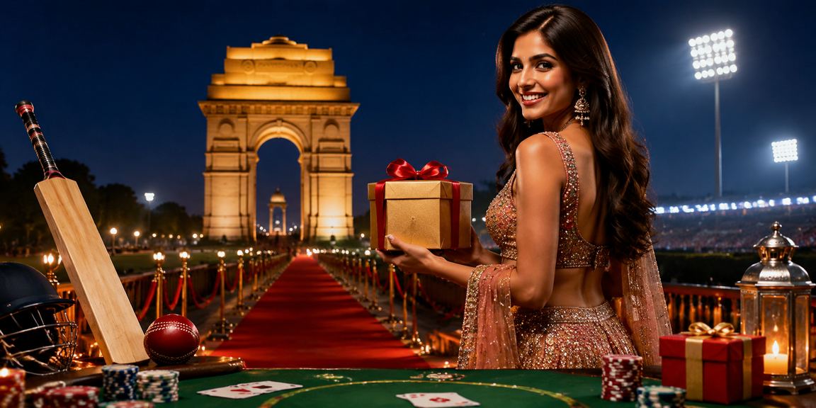 VIP betting enthusiast in Delhi enjoying cricket and Bollywood themed games